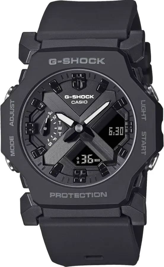 Casio G-Shock GA-2300-1ADR Analog-Digital Black Dial Men Watch – Black Resin Strap (G1551)