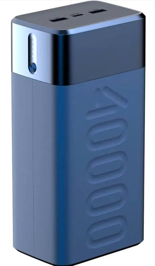 40000mAh 65W Fast Charging Laptop & Smartphone Power Bank with Triple Output USB-C PD Portable Battery Pack