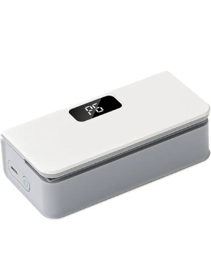 Rechargeable Mini Bag Sealer 2 in 1 Heat Sealer & Cutter with LED Display - Portable Magnetic Food Bag Sealing Machine for Snack Packets, Chips Bags, Dry Food Storage and Kitchen Use