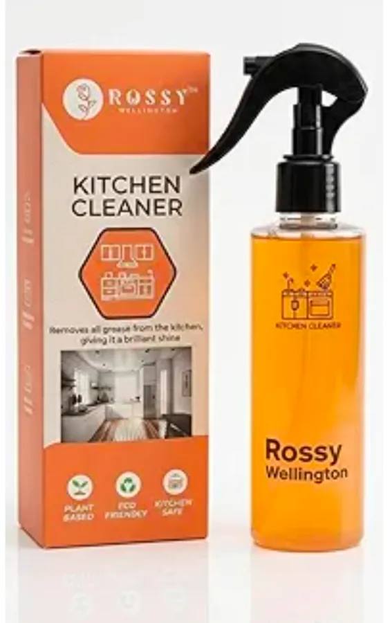 Kitchen Cleaner Spray Suitable For All Kitchen Surfaces, Gas Stove, Countertop, Tiles, Chimney And Sink, Appliances, Walls & Cabinets, Oven & Grill Cleaner, Non Toxic & Natural (200 ml)