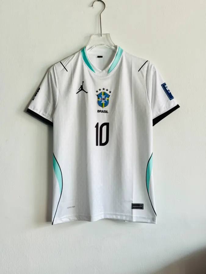 Brazil National Team Neymar Jr 10 Jersey | Premium Embroidery | Half Sleeve