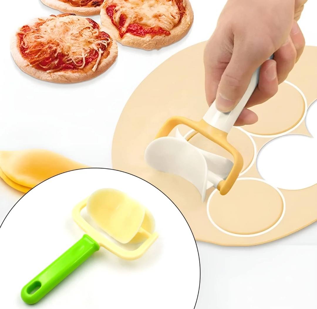 Multipurpose Dough Cutter Roller Tool for Baking & Puri Making (1pc)