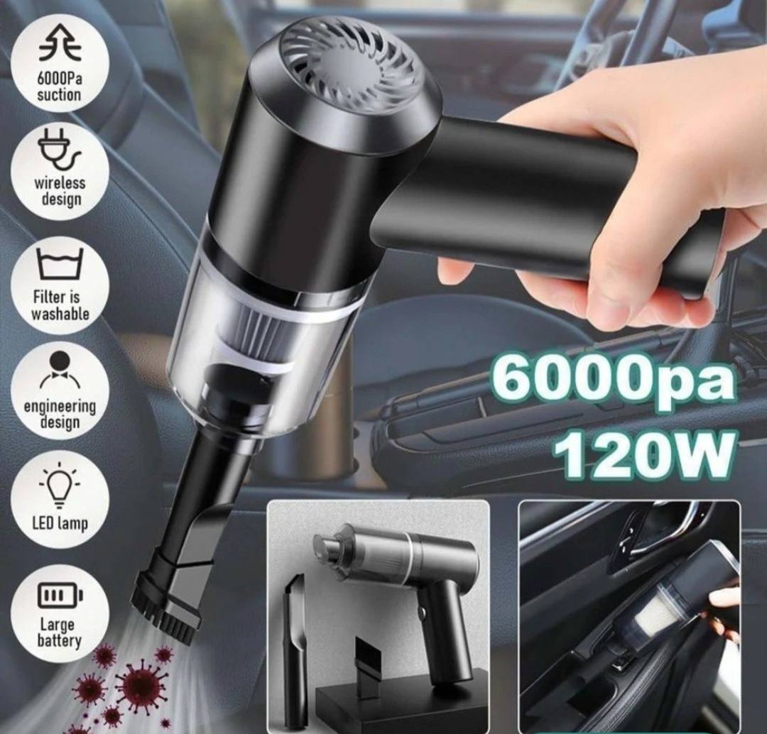 3 in 1 Mini Car Vacuum
