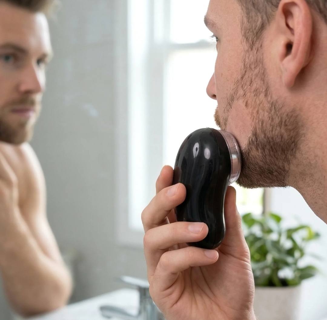 Portable Electric Rechargeable Mini Shaver Compact Beard Trimmer