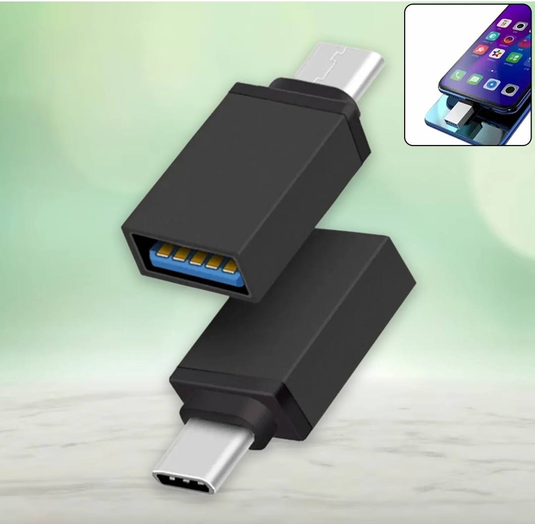Type-C OTG Adapter for Fast Data Transfer & Charging