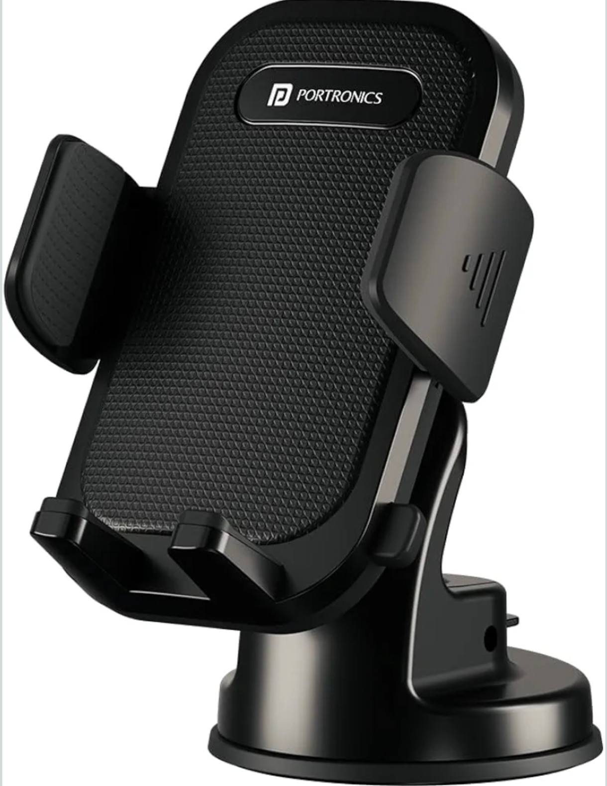 Portronics Clamp M4 Car Phone Holder Stand