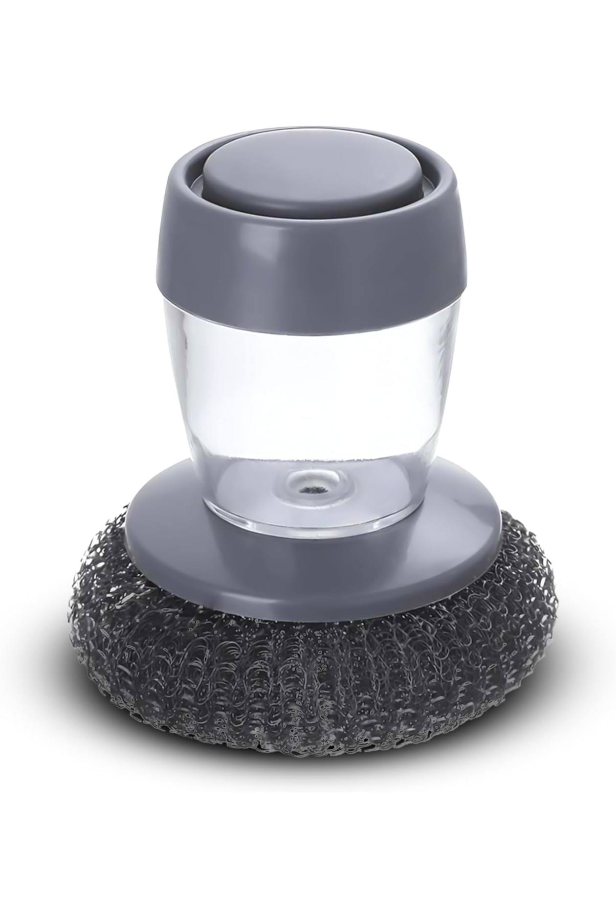 Palm Cleaning Brush With Liquid, Recycled, Bristle Material: Plastic or Rubber